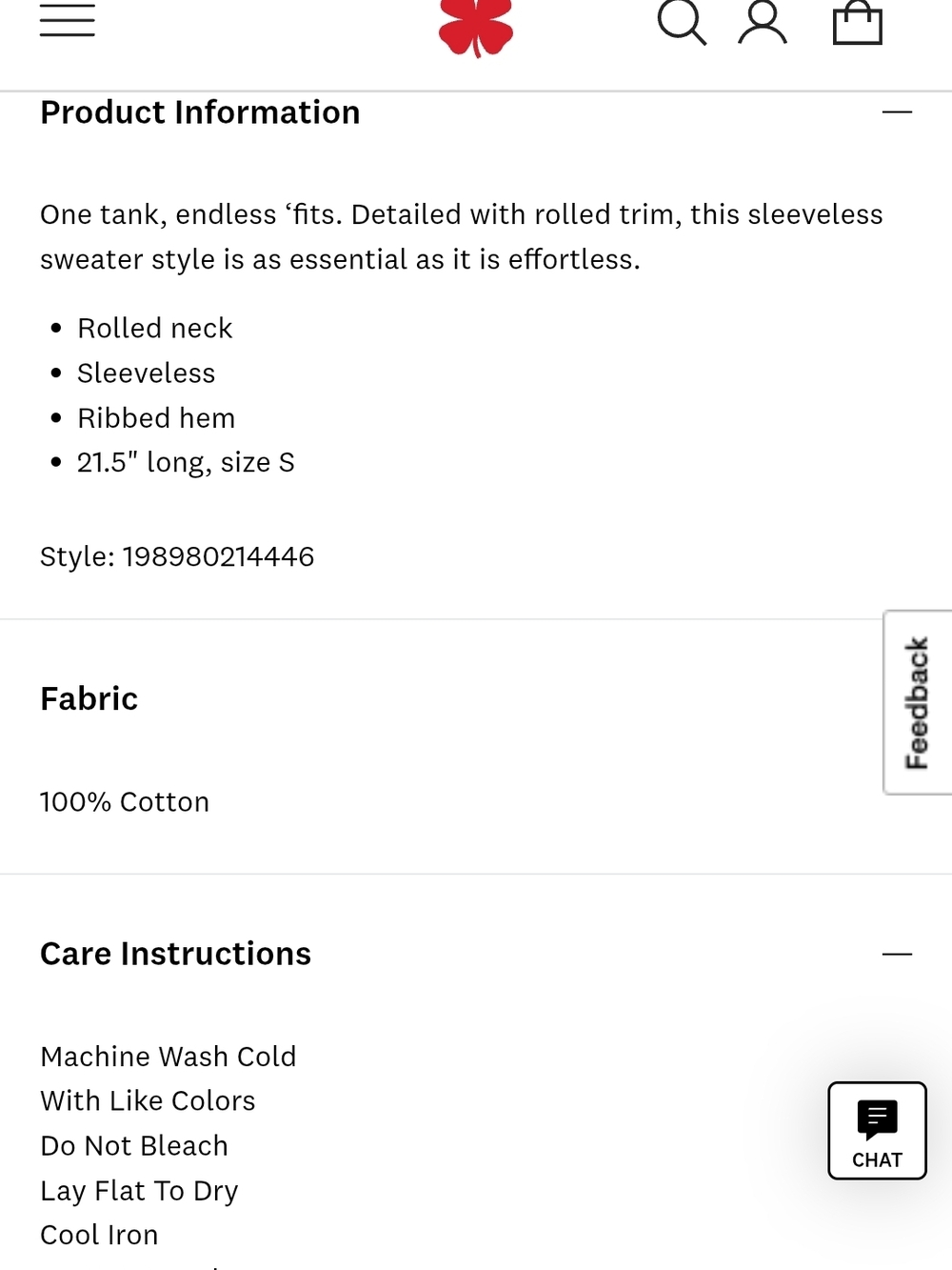 Lucky Brand Sleeveless Knit Top - Picture 3 of 3